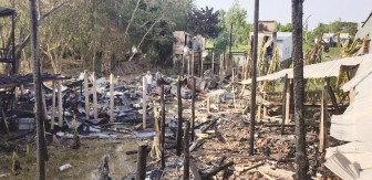 Nỗ lực khắc phục hậu quả vụ hỏa hoạn ở An Phú
