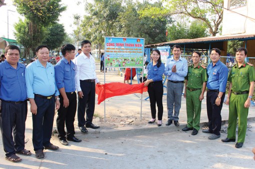 Tuổi trẻ Châu Thành tình nguyện vì cộng đồng