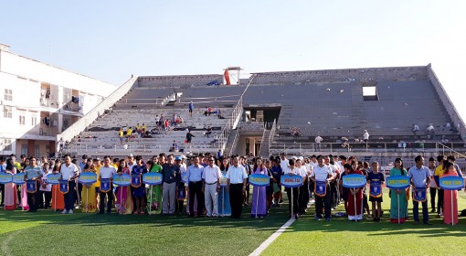 Khai mạc Giải điền kinh học sinh các lứa tuổi tỉnh An Giang năm học 2018-2019