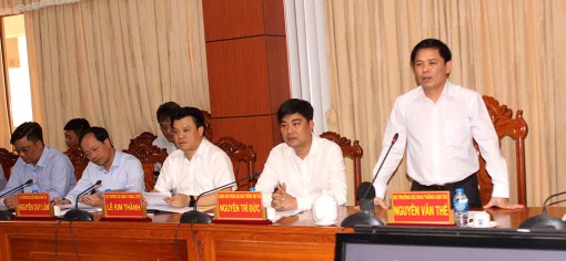 Bộ Giao thông-Vận tải: Tháo gỡ khó khăn, phát triển hạ tầng giao thông cho An Giang