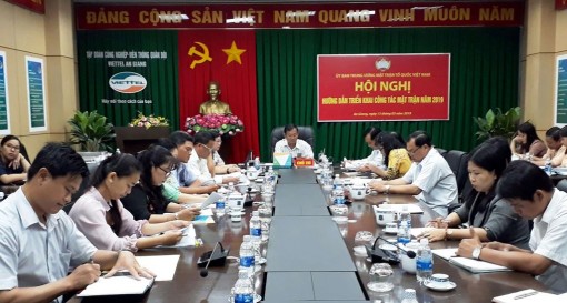 Triển khai công tác mặt trận năm 2019