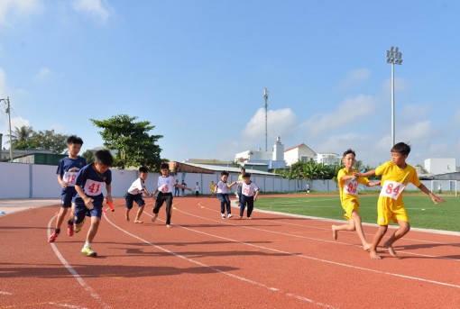 Sôi nổi sân chơi “tốc độ” của học sinh
