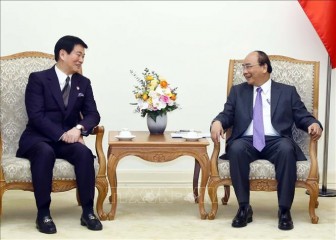 Thủ tướng Nguyễn Xuân Phúc: Quan hệ Việt Nam - Nhật Bản phát triển mạnh mẽ và toàn diện