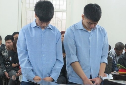Hai thanh niên lĩnh 34 năm tù vì ném gạch vào người khác