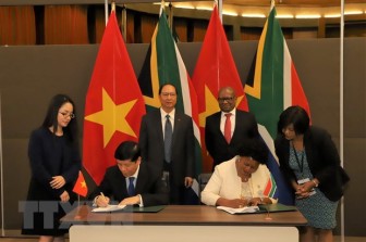 Việt Nam-Nam Phi tăng cường quan hệ hữu nghị và hợp tác toàn diện