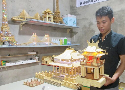Nghệ thuật từ tăm tre