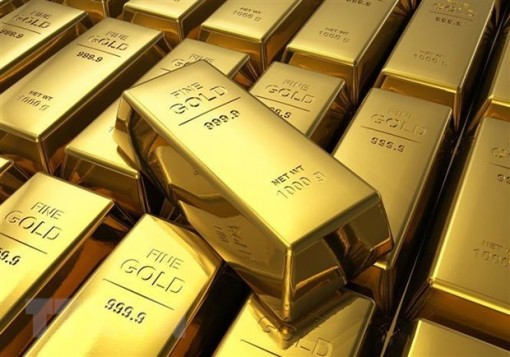 Giá vàng châu Á tăng lên mức cao nhất trong 3 tuần qua