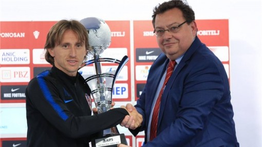 Modric giật giải VĐV thể thao xuất sắc nhất thế giới