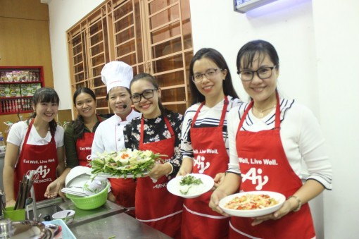 Ajinomoto đồng hành cùng phụ nữ An Giang vun đắp tổ ấm qua bữa cơm gia đình