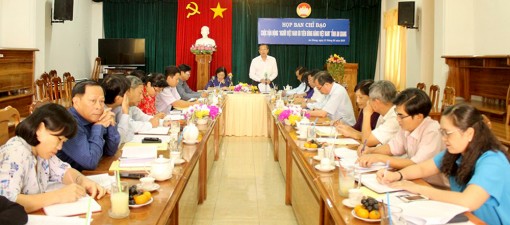 Họp Ban Chỉ đạo Cuộc vận động “Người Việt Nam ưu tiên dùng hàng Việt Nam”
