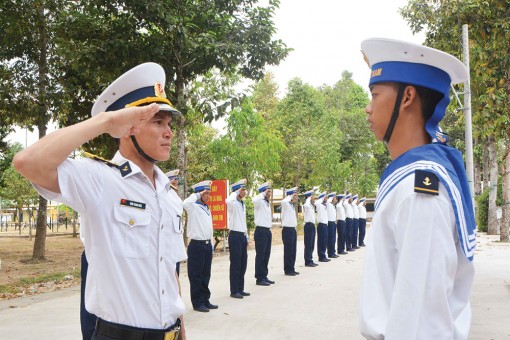 Tự tin rèn luyện trong môi trường quân ngũ