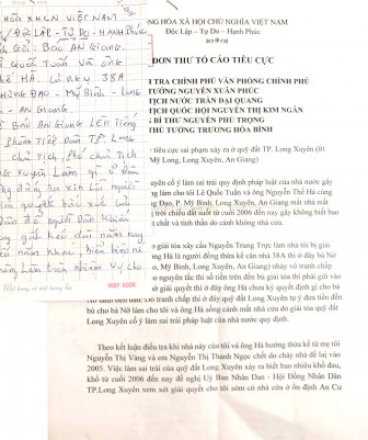 Khiếu nại, tố cáo của ông Lê Quốc Tuấn không đủ điều kiện để thụ lý giải quyết