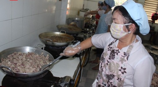 Đảm bảo vệ sinh, an toàn thực phẩm trong trường học