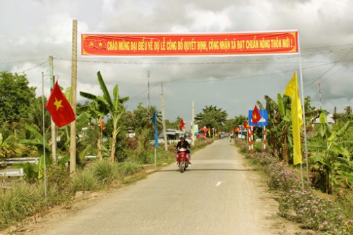 Hậu Giang, Trà Vinh đạt kết quả tốt trong xây dựng nông thôn mới