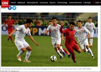 CNN nhấn mạnh chiến tích của U23 Việt Nam tại vòng loại châu Á