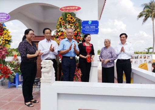 Bến Tre khánh thành công trình khu mộ tập thể 21 người