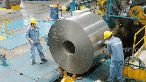 Sắt thép tăng trưởng xuất khẩu