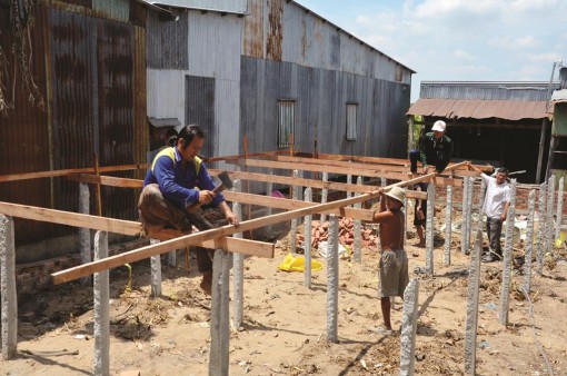 Những căn nhà ấm áp nghĩa tình