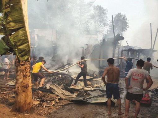 An Phú khắc phục thiệt hại sau hỏa hoạn