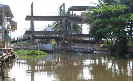 Xâm nhập mặn tại Hậu Giang diễn biến phức tạp