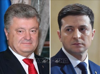 Bầu cử tổng thống Ukraine: Hai ứng cử viên vòng hai tranh luận trực tiếp