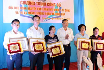 Quỹ học bổng Nguyễn Văn Thoại đạt trên 2 tỷ đồng