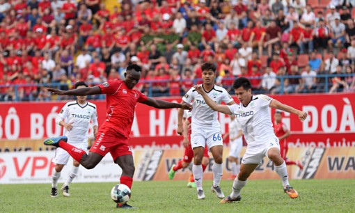 HAGL thua trận thứ ba liên tiếp ở V-League