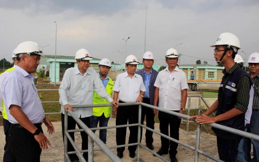 Khảo sát Nhà máy xử lý nước thải phía Bắc
