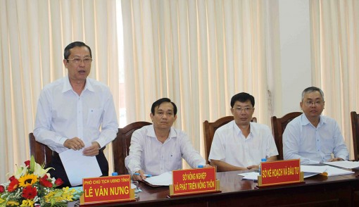 An Giang kiến nghị hỗ trợ xây dựng 9 dự án thích ứng biến đổi khí hậu
