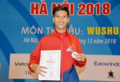Wushu nỗ lực vượt khó