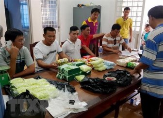 Bắt giữ  26,6kg ma túy vận chuyển từ Campuchia về Việt Nam qua biên giới An Giang