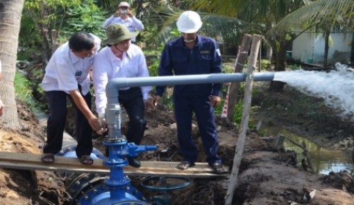 Tiền Giang sẽ cung cấp nước miễn phí cho hơn 5.000 hộ dân