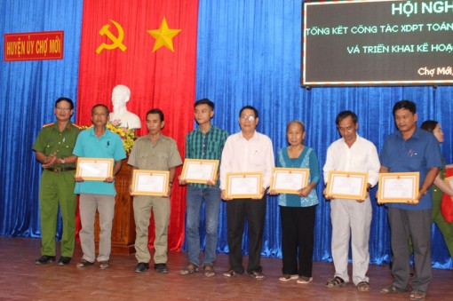 Chợ Mới phát huy phong trào “Toàn dân bảo vệ an ninh Tổ quốc”