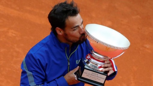 Đánh bại 'hiện tượng' Lajovic, Fognini đăng quang Monte Carlo 2019