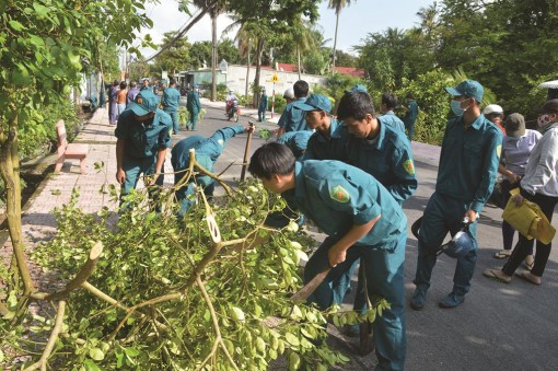 Nhơn Hưng nỗ lực “về đích” nông thôn mới