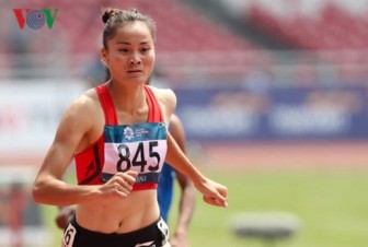 Quách Thị Lan đoạt HCV 400m rào nữ giải điền kinh châu Á