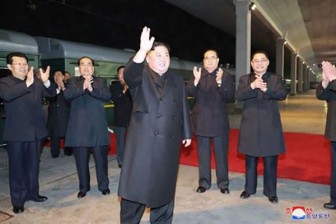 Nhà lãnh đạo Triều Tiên Kim Jong-un lên đường thăm Nga