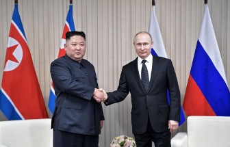 Tổng thống Nga kêu gọi hợp tác kinh tế ba bên với hai miền Triều Tiên