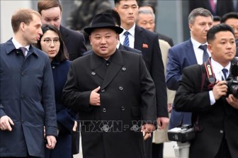 Chủ tịch Triều Tiên Kim Jong-un thăm thành phố Vladivostok