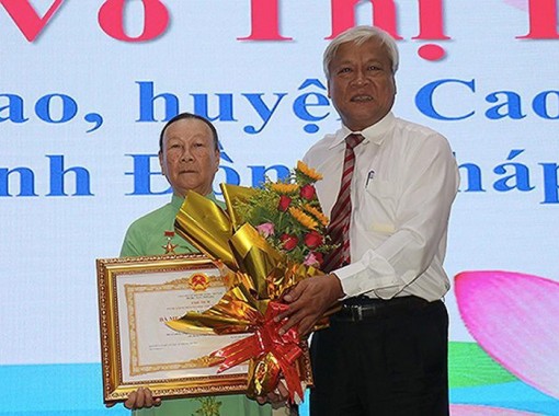 Đồng Tháp: 50 Mẹ được tặng danh hiệu 'Bà Mẹ Việt Nam anh hùng'