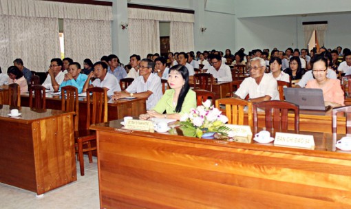 Tập huấn công tác đấu tranh chống diễn biến biến hòa bình