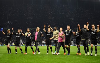 Thắng trên sân Tottenham, Ajax tiến gần đến trận chung kết Champions League