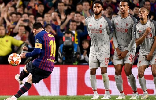 'Phá lưới' Liverpool, Lionel Messi cán mốc 600 bàn thắng
