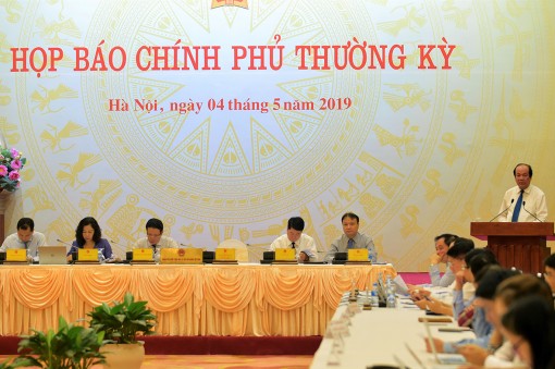 Nội dung họp báo Chính phủ thường kỳ tháng 4