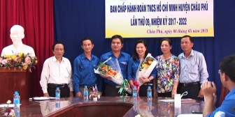 Đồng chí Nguyễn Ngọc Đầy được bầu giữ chức Bí thư Huyện đoàn Châu Phú, khóa XI, nhiệm kỳ 2017-2022