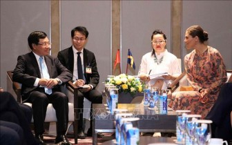 Phó Thủ tướng Phạm Bình Minh tiếp Công chúa kế vị Thụy Điển ​