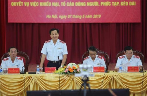 Lập danh sách và giải quyết dứt điểm khiếu nại, tố cáo kéo dài