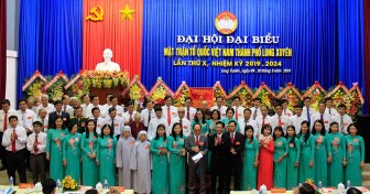 62 ủy viên tham gia Ban Chấp hành UBMTTQ Việt Nam TP. Long Xuyên, nhiệm kỳ 2019-2024