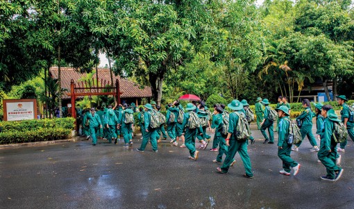 Chương trình “Học kỳ trong quân đội” và “Học làm chiến sĩ công an” năm 2019