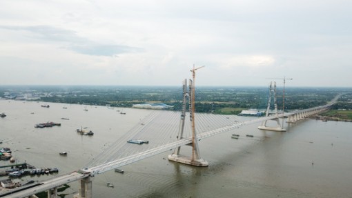 Bộ GTVT ấn định chính thức ngày khánh thành cầu Vàm Cống